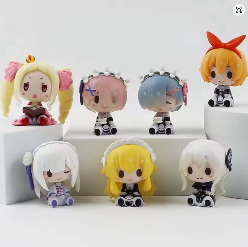 1inch Cute Re Zero Figure